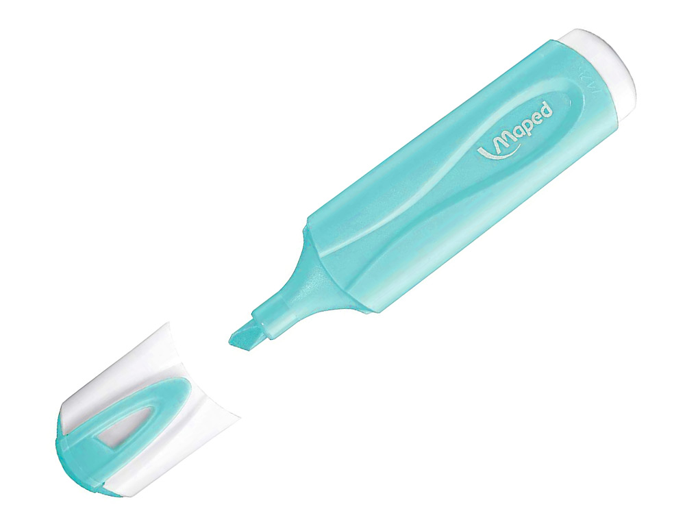ROTULADOR MAPED FLUORESCENTE PEPS PASTEL CON GLITTER ESTUCHE DE 4 UNIDADES COLORES SURTIDOS