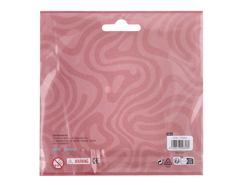 PEGATINAS IMAGINOVO RETRO DISEÑOS SURTIDOS PARA ORDENADOR 145X140 MM EN BLISTER