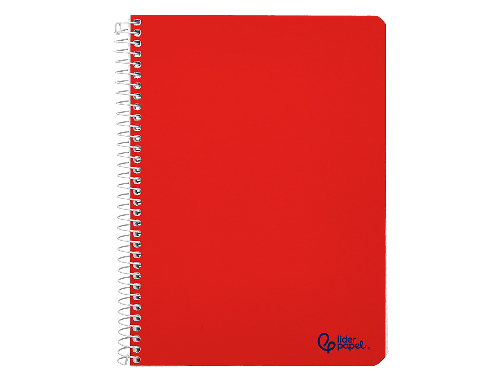 CUADERNO ESPIRAL LIDERPAPEL DIN A5 SMART TAPA BLANDA 80H 75GR RAYADO MONTESSORI 3,5MM COLORES SURTIDOS