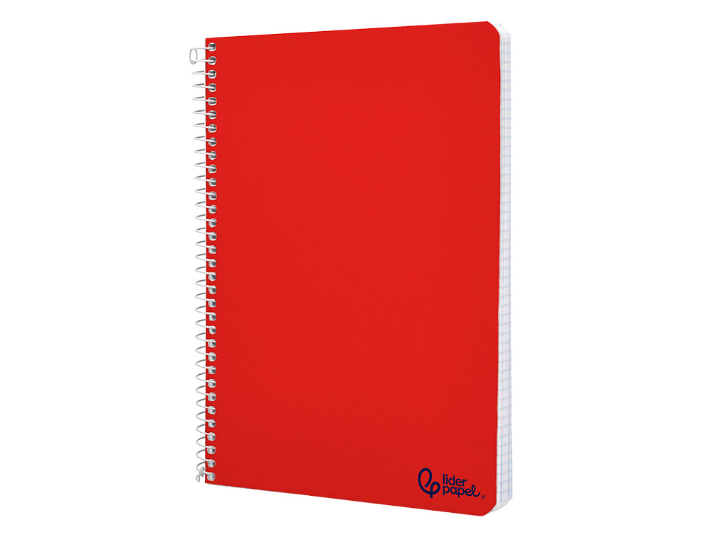 CUADERNO ESPIRAL LIDERPAPEL DIN A5 SMART TAPA BLANDA 80H 75GR RAYADO MONTESSORI 3,5MM COLORES SURTIDOS